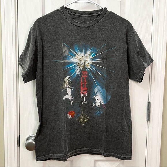 Fashion Nova Death Note Anime Short Sleeve Graphic T Shirt Mens Size Small - Picture 2 of 8